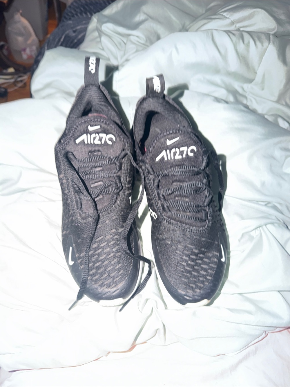 Nike Black Air270 Lightweight Sneakers